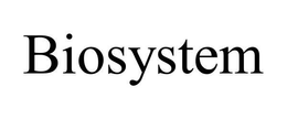 BIOSYSTEM trademark