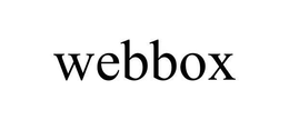 WEBBOX trademark