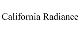 CALIFORNIA RADIANCE trademark