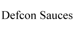 DEFCON SAUCES trademark