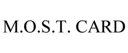 M.O.S.T. CARD trademark