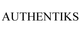 AUTHENTIKS trademark