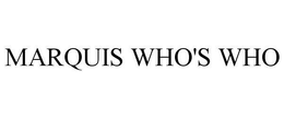 MARQUIS WHO'S WHO trademark