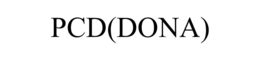 PCD(DONA) trademark