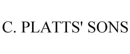 C. PLATTS' SONS trademark