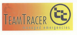 TT TEAMTRACER MANAGED EMERGENCIES trademark