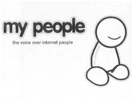 MY PEOPLE THE VOICE OVER INTERNET PEOPLE trademark
