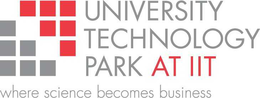 UNIVERSITY TECHNOLOGY PARK AT IIT WHERE SCIENCE BECOMES BUSINESS trademark