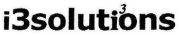 I3SOLUTIONS trademark