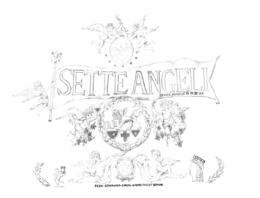 SETTE ANGELI FEDE-SPERANZA-CARITA-AMORE-PAXET BONUM trademark