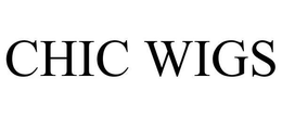 CHIC WIGS trademark