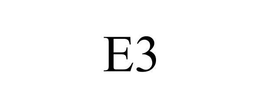 E3 trademark