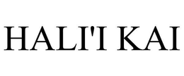 HALI'I KAI trademark