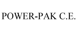 POWER-PAK C.E. trademark