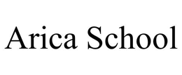 ARICA SCHOOL trademark