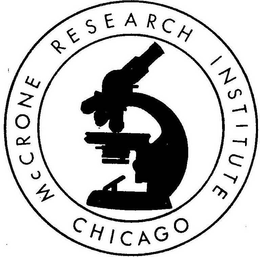 MCCRONE RESEARCH INSTITUTE CHICAGO trademark
