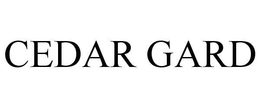 CEDAR GARD trademark