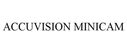 ACCUVISION MINICAM trademark