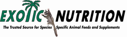 EXOTIC NUTRITION THE TRUSTED SOURCE FOR SPECIES SPECIFIC ANIMAL FEEDS AND SUPPLEMENTS trademark