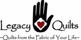 LEGACY QUILTS ~QUILTS FROM THE FABRIC OF YOUR LIFE~ trademark