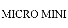 MICRO MINI trademark