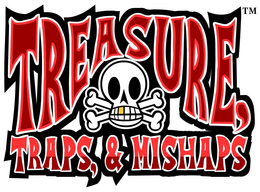 TREASURE, TRAPS, & MISHAPS trademark