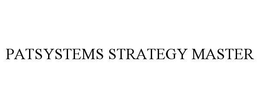 PATSYSTEMS STRATEGY MASTER trademark