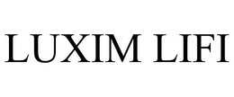 LUXIM LIFI trademark