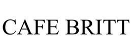 CAFE BRITT trademark