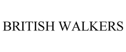 BRITISH WALKERS trademark