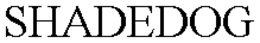 SHADEDOG trademark