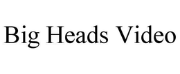 BIG HEADS VIDEO trademark
