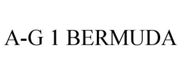 A-G 1 BERMUDA trademark