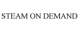 STEAM ON DEMAND trademark