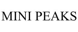 MINI PEAKS trademark