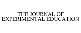 THE JOURNAL OF EXPERIMENTAL EDUCATION trademark