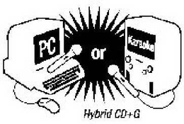 PC OR KARAOKE HYBRID CD+G trademark