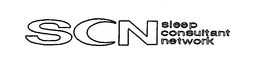 SCN SLEEP CONSULTANT NETWORK trademark