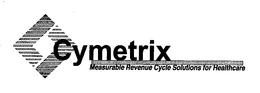 CYMETRIX MEASURABLE REVENUE CYCLE SOLUTIONS FOR HEALTHCARE trademark
