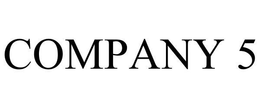 COMPANY 5 trademark