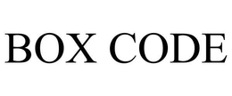 BOX CODE trademark