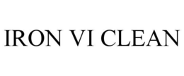 IRON VI CLEAN trademark