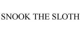 SNOOK THE SLOTH trademark