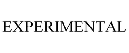 EXPERIMENTAL trademark