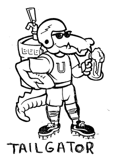 TAILGATOR U BEER trademark
