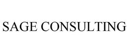 SAGE CONSULTING trademark