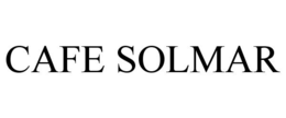 CAFE SOLMAR trademark