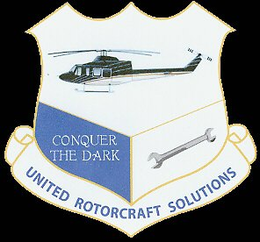 UNITED ROTORCRAFT SOLUTIONS CONQUER THE DARK trademark