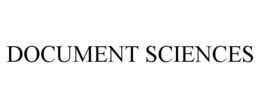 DOCUMENT SCIENCES trademark
