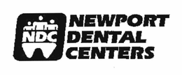 NDC NEWPORT DENTAL CENTERS trademark